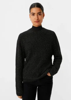 Strickpullover mit Glitzergarn-Comma Fashion