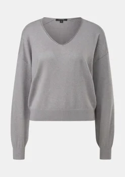 Strickpullover mit Glitzergarn-Comma Outlet