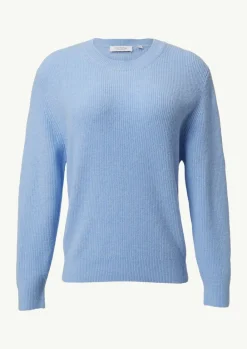 Strickpullover mit Rippstruktur-Comma Best