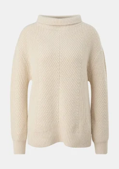 Strickpullover mit Turtleneck-Comma Fashion