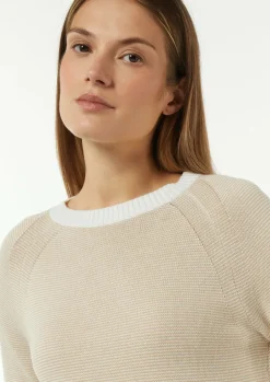 Strickpullover mit variierendem Streifenmuster-Comma Clearance