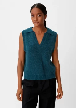 Strickpullunder aus Alpakamix-Comma Outlet