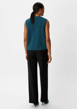 Strickpullunder aus Alpakamix-Comma Outlet