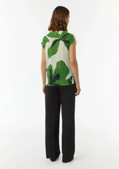 Strickpullunder mit All-over-Print-Comma Clearance