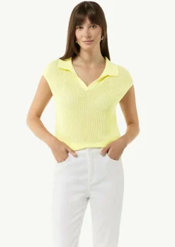 Strickpullunder mit Artwork-Comma Discount