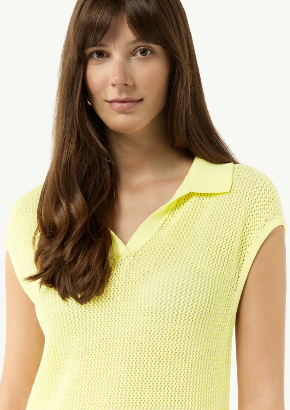 Strickpullunder mit Artwork-Comma Discount