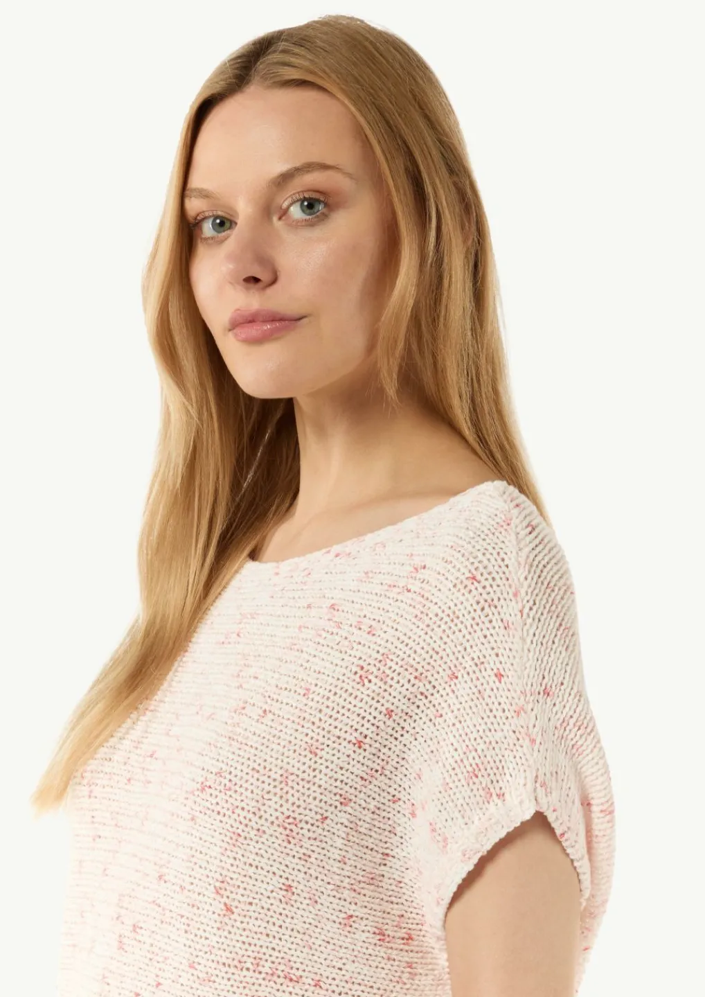 Strick-Shirt mit überschnittenen Schultern im Boxy-Look-Comma Sale