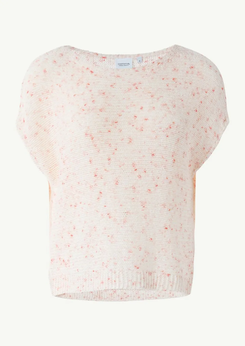 Strick-Shirt mit überschnittenen Schultern im Boxy-Look-Comma Sale