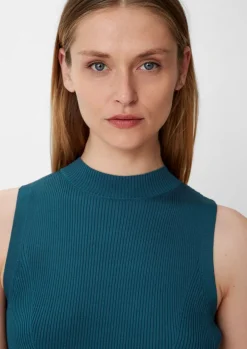 Stricktop mit Rippstruktur-Comma Outlet