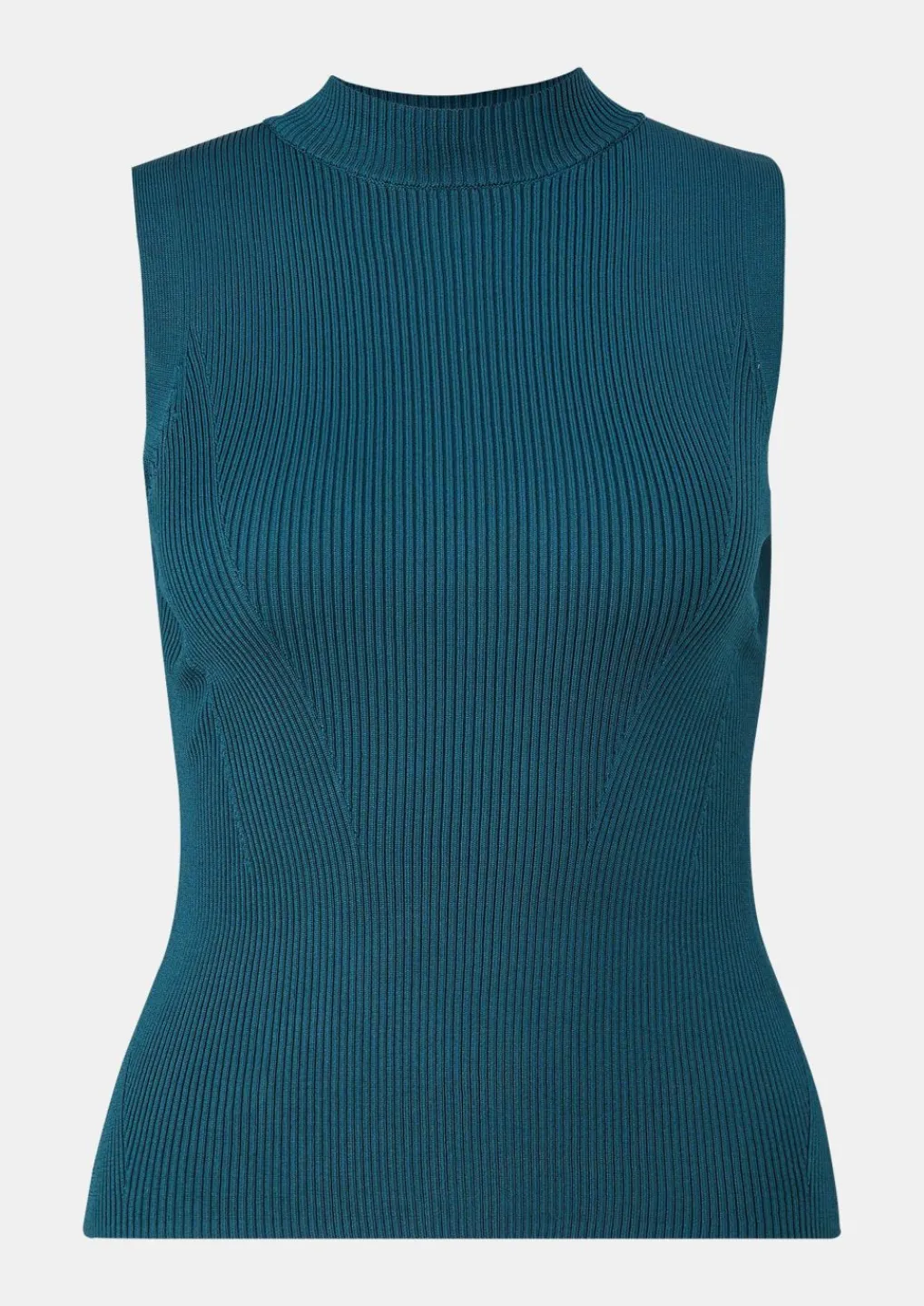 Stricktop mit Rippstruktur-Comma Outlet