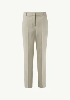 Strukturierte Cigarette-Pants mit Bügelfalten-Comma Sale
