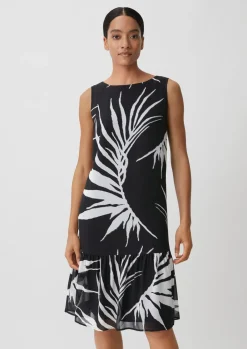 Stufenkleid aus Chiffon-Comma Online