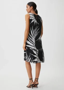 Stufenkleid aus Chiffon-Comma Online