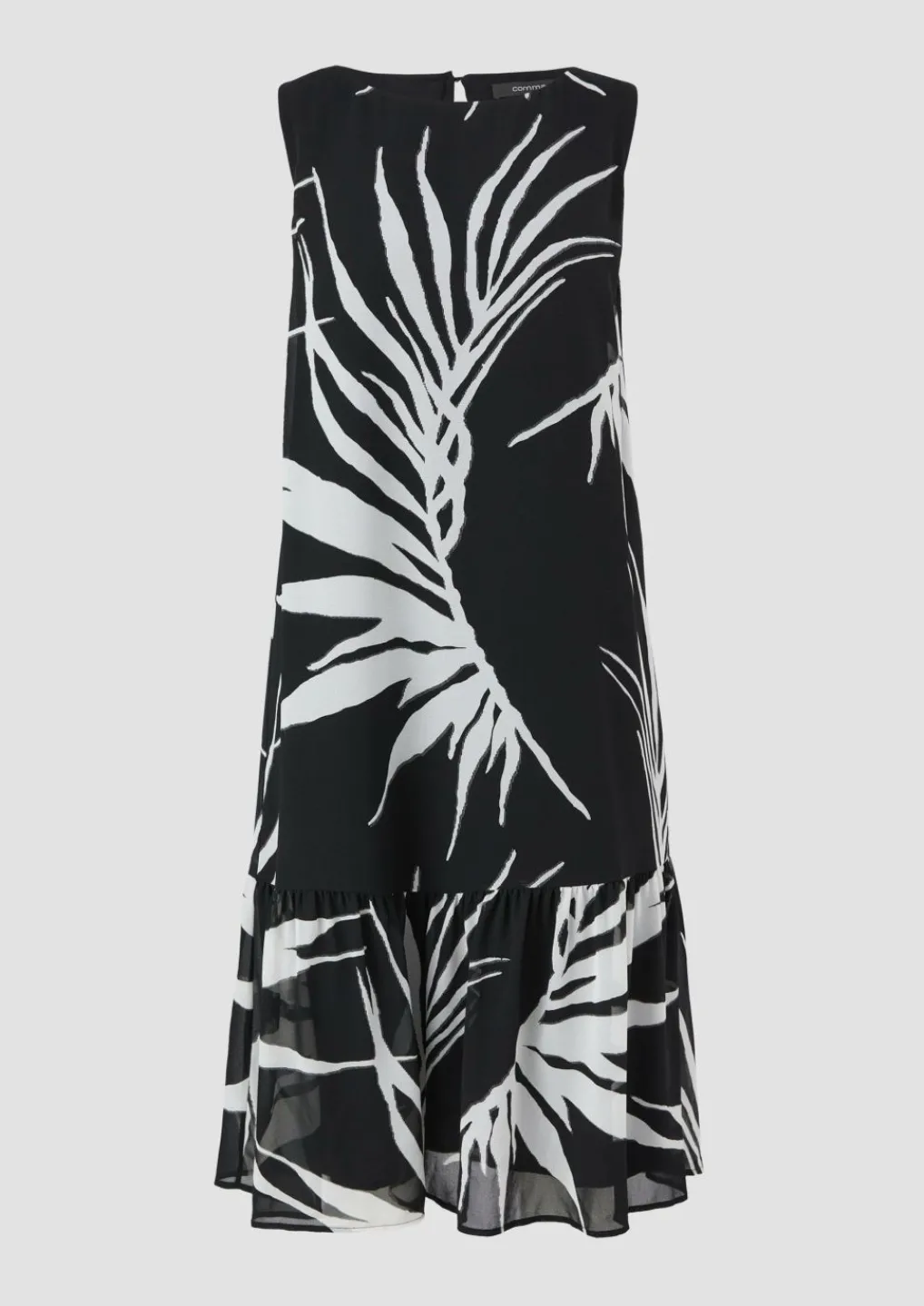 Stufenkleid aus Chiffon-Comma Online