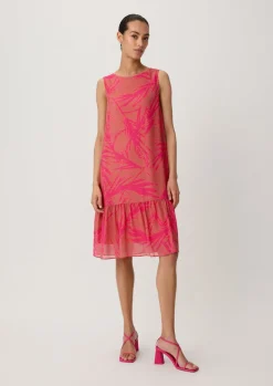 Stufenkleid aus Chiffon-Comma Best