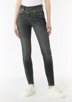 Super Skinny: elastische Jeans-Comma Online
