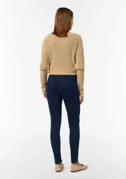 Super-Skinny-Jeans aus Baumwollstretch-Comma New