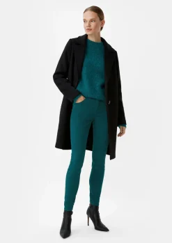 Super skinny: Twillhose aus Baumwollmix-Comma Clearance