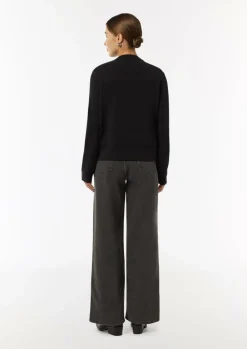 Sweat-Jacke mit Pailletten-Besatz-Comma Best