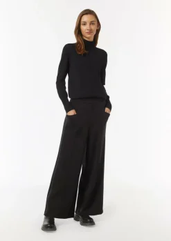 Sweatpants mit Wide Leg-Comma Hot