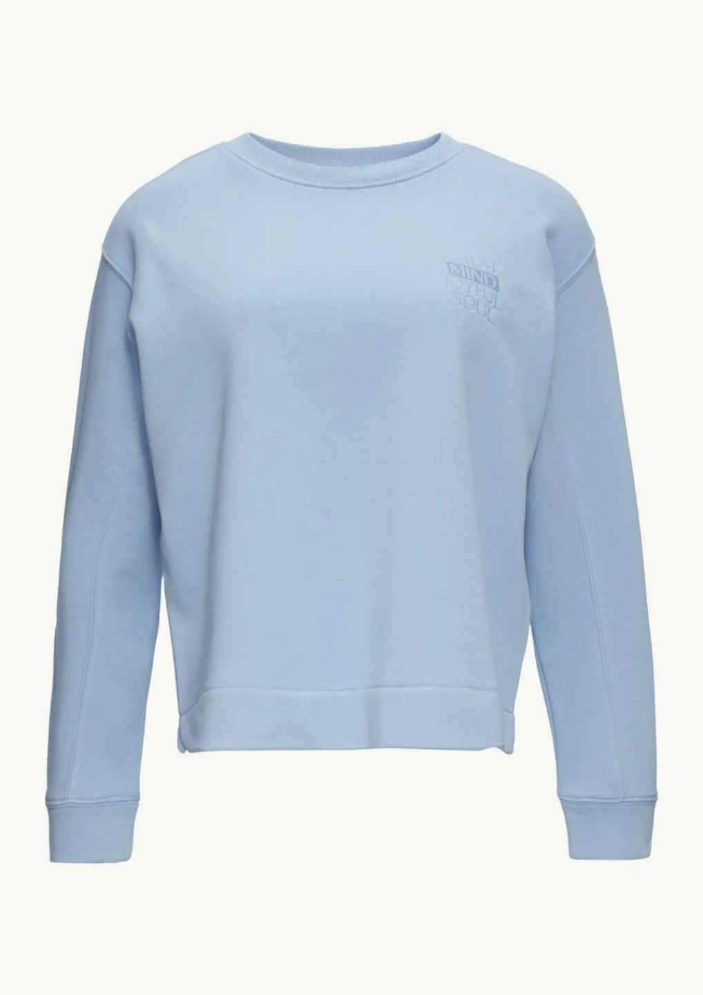 Sweatshirt aus Baumwollmix mit Stickerei-Comma New