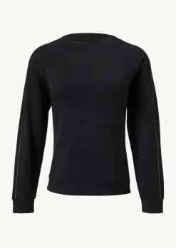 Sweatshirt aus Jersey mit Schmuck-Detail-Comma New