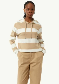 Sweatshirt mit Kapuze und Blockstreifen-Comma Sale