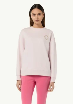 Sweatshirt mit Rückenstickerei-Comma Discount