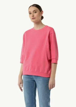 Sweatshirt mit 3/4-Ärmeln-Comma Outlet