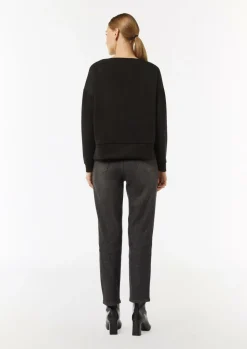 Sweatshirt mit Schmucksteinen-Comma Hot