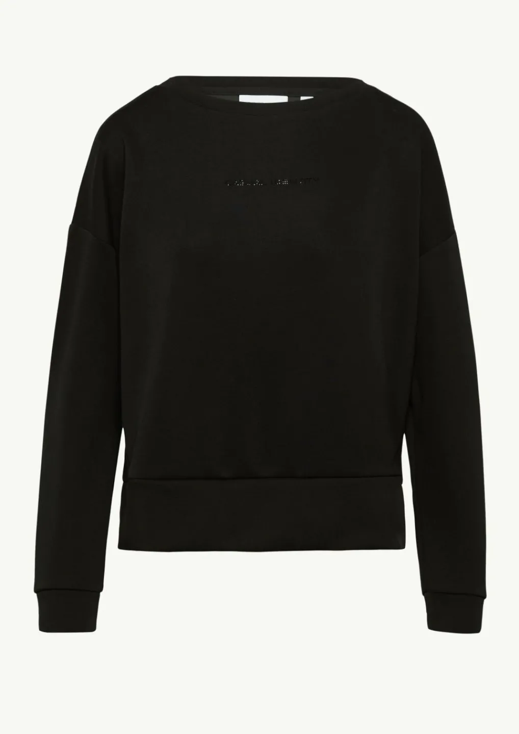 Sweatshirt mit Schmucksteinen-Comma Hot