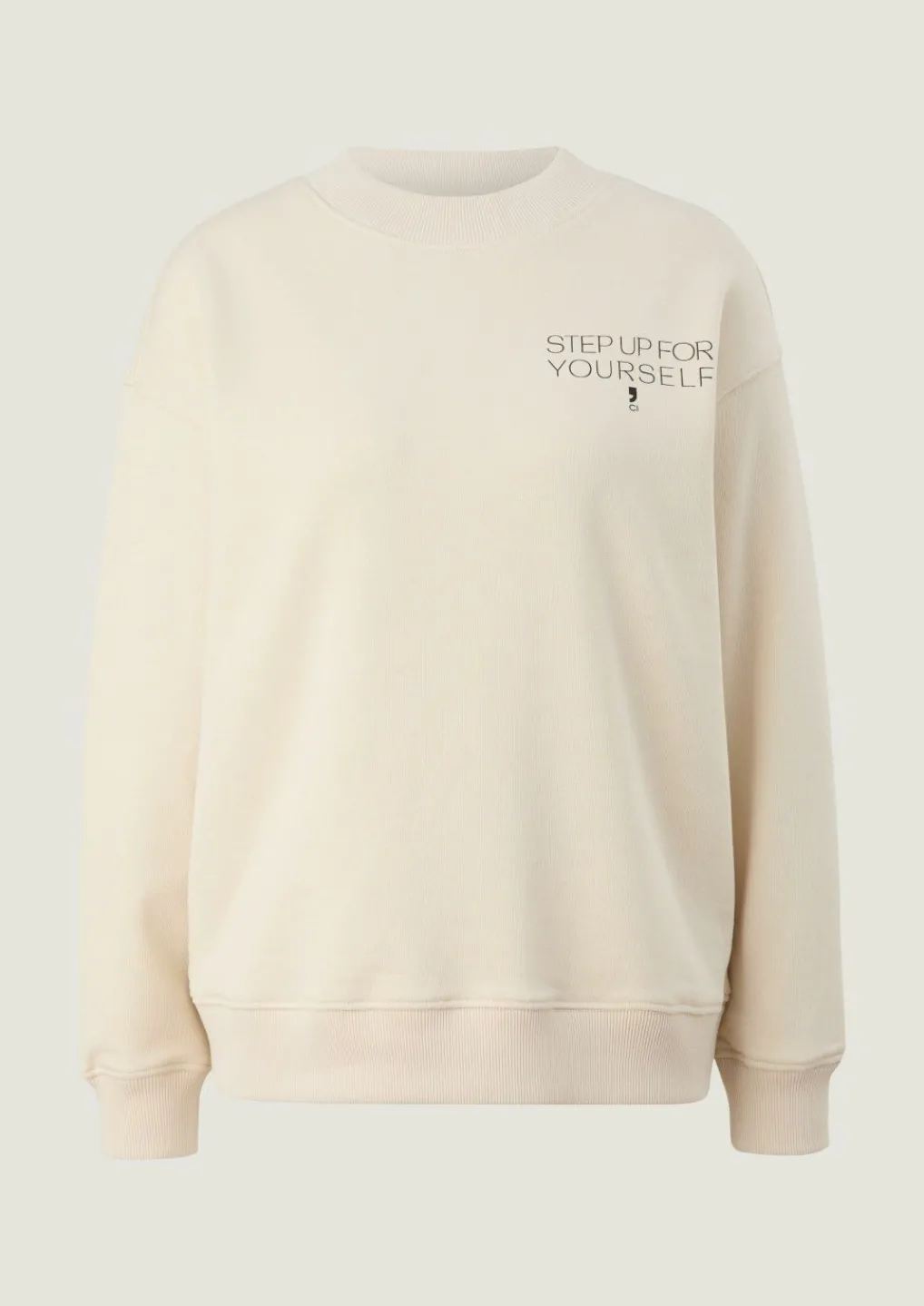 Sweatshirt mit Statement-Print-Comma Sale