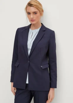 Taillierter Blazer in Baumwollmix-Comma Hot