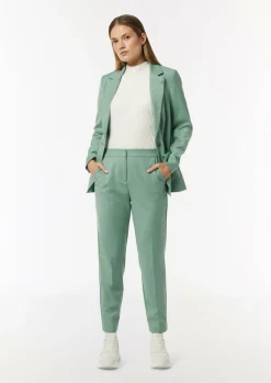 Taillierter Blazer mit abnehmbarem Logo-Pin-Comma Discount
