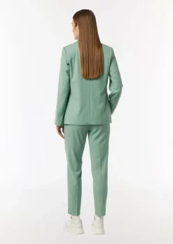 Taillierter Blazer mit abnehmbarem Logo-Pin-Comma Discount