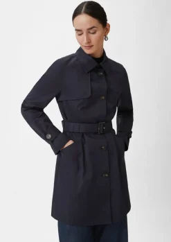 Taillierter Trenchcoat mit Bindegürtel-Comma Sale