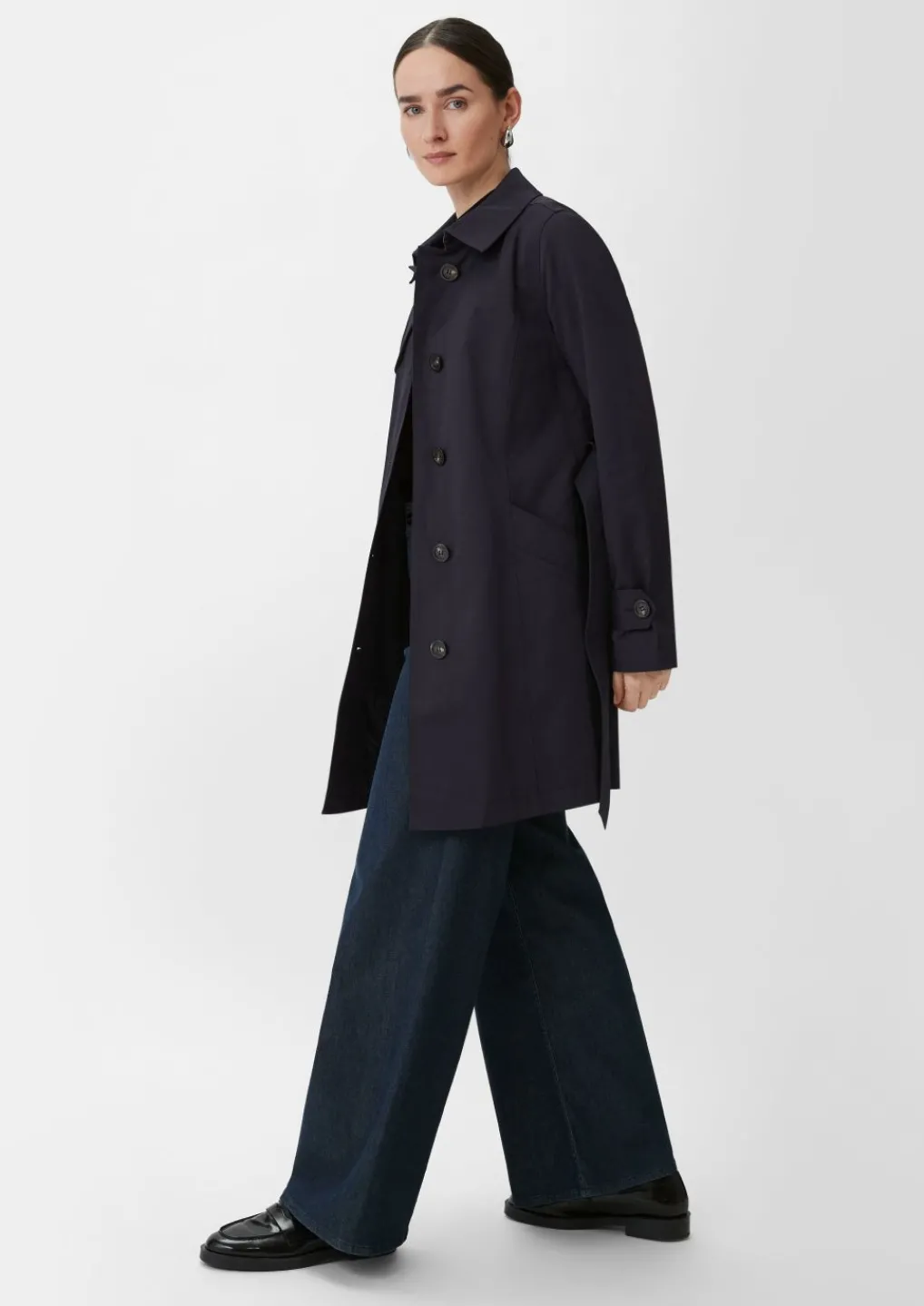 Taillierter Trenchcoat mit Bindegürtel-Comma Sale