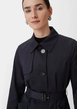 Taillierter Trenchcoat mit Bindegürtel-Comma Sale