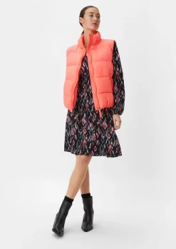 Tailliertes Kleid aus Crêpe-Comma Clearance