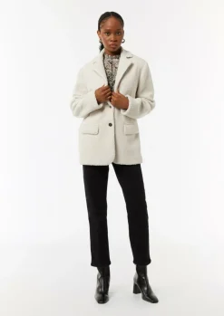 Teddy-Blazer im Relaxed Fit-Comma Outlet
