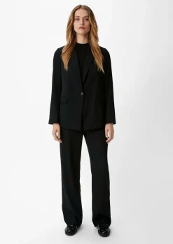 Travel-Blazer mit Seitenschlitzen-Comma Outlet