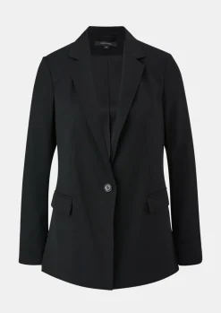 Travel-Blazer mit Seitenschlitzen-Comma Outlet