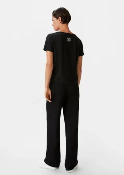 T-Shirt aus Baumwollmix-Comma Outlet