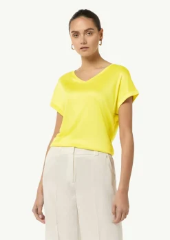 T-Shirt aus Viskose-Jersey-Comma Best