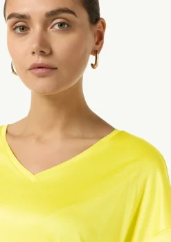 T-Shirt aus Viskose-Jersey-Comma Best