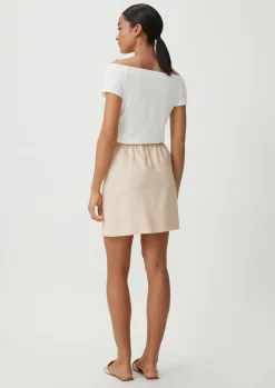T-Shirt im Off shoulder-Look-Comma Clearance