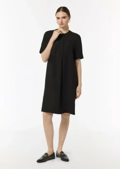 T-Shirt-Kleid mit Stehkragen-Comma Online
