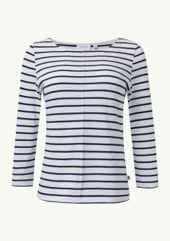 T-Shirt mit 3/4-Arm-Comma Fashion