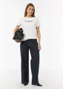 T-Shirt mit Artwork-Comma Online