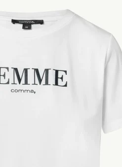T-Shirt mit Artwork-Comma Online